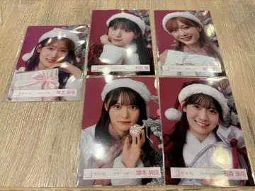 사쿠라자카46 산타 의상 묶음 판매 타무라 호노 모리타 히카루