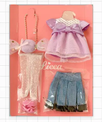 미사용 에브리데이 스타일 리카짱 캐주얼 리카짱 의류 옷 갈아입기