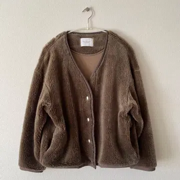 BEAUTY&YOUTH UNITED ARROWS 보아 V넥 블루종