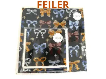 [페이러] 메니 리본즈 손수건 & 손수건 파우치 로고 씰 부착