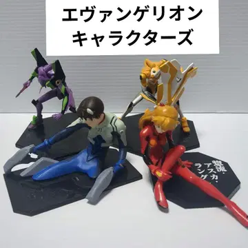 에반게리온 캐릭터즈 4종 세트 신극장판 서 TYPE-F