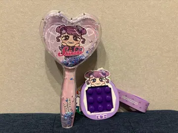 하라주쿠 페스티벌 시나코 바스락 헤어 브러쉬 톡톡 키링