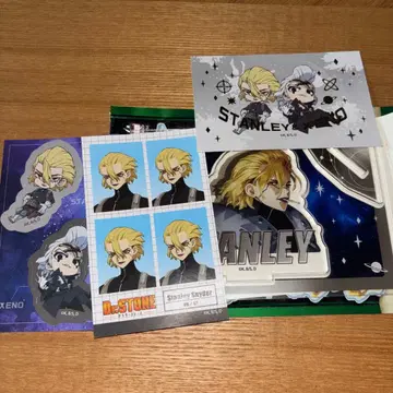 Dr.STONE 스탠리 제노 아크릴 스탠드 씰