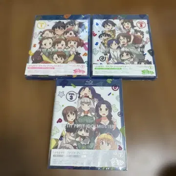 푸치마스!!-푸치푸치 아이돌 마스터- 초회판 전 3권 세트