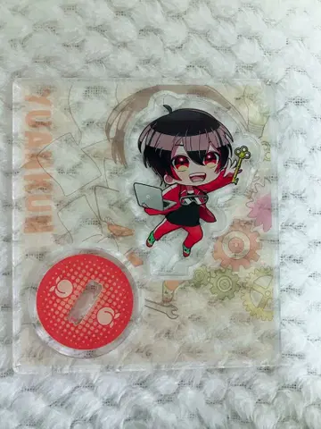 컬러풀 피치 유안군 아크릴 스탠드 셰어하우스 아크릴 스탠드