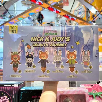 주토피아 TOPTOY 신상 그로스 저니 6개 세트 봉제 인형