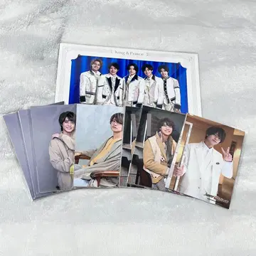 King&Prince 타카하시 카이토 사진 세트+포토 카드