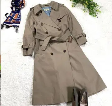 빔즈 beams 트렌치코트 카키 아우터 자켓