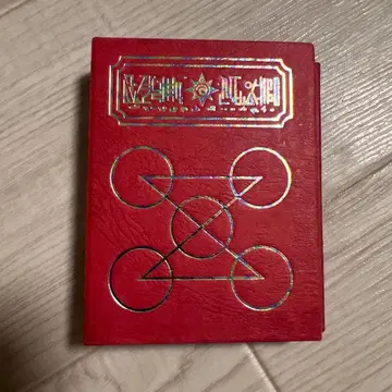 레어 골드 컬러 갓슈벨 컬렉션 파일 빨간색 마도서 카드 홀더 카드