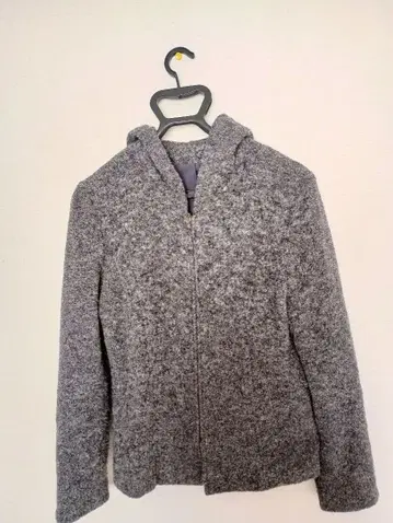 레리안 11호 Leilian 집업 후드티 울 니트 후드