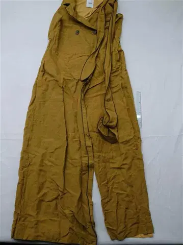 아메리 린넨 혼방 올인원 베이지 계열 M 사이즈 여성용