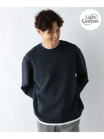 GLOBAL WORK 글로벌 워크 라이트 쿠션 크루 레이어