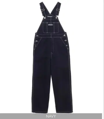 CANDY STRIPPER 살로펫 네이비 오버롤