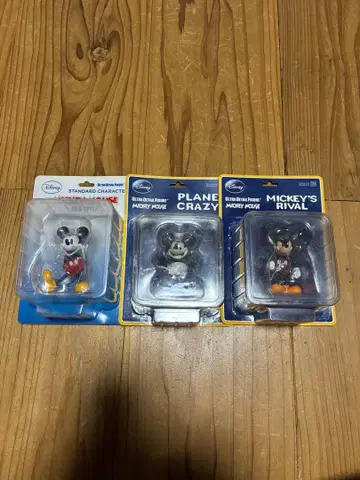미키마우스 피규어 3개 세트