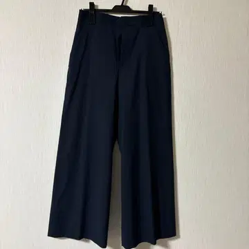 DRESSTIRIOR 네이비 와이드 팬츠 38