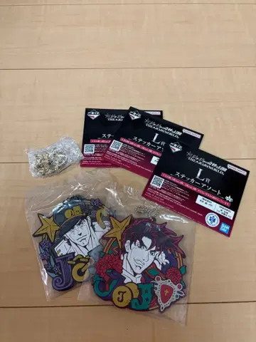 죠죠 제일복권 H상 J상 L상 핀즈 컬렉션 러버 참