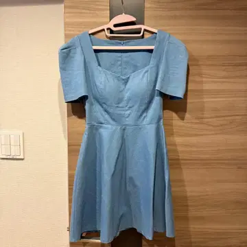 블루 드레스 원피스