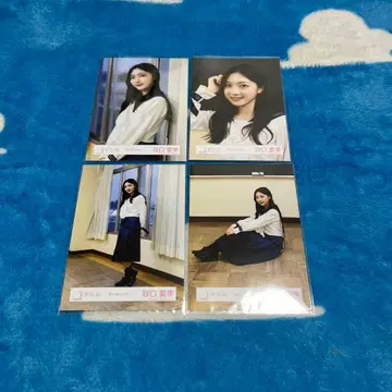 사쿠라자카46 브로마이드 타니구치 아이리 여름의 지름길 MV 의상 컴프