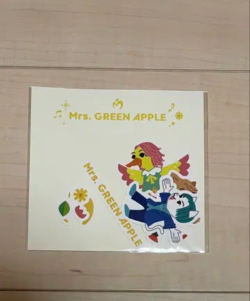 미세스 그린애플 후지사와 료카 벌스데이 스티커 세트