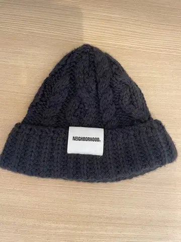 NEIGHBORHOOD 네이비 니트 모자