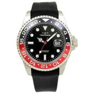 [테크노스] 손목시계 데이트 100주년 모델 T6C28SH 남성용 블랙