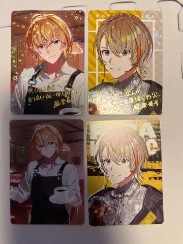 VOLTACTION 카레 카드 후라 소토 4종