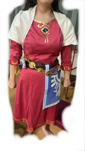 젤다의 전설 젤다 공주 코스프레 의상