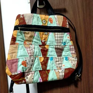 패치워크 토트백