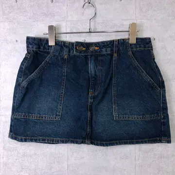 Supre 호주 브랜드 베이커 포켓 데님 미니 스커트