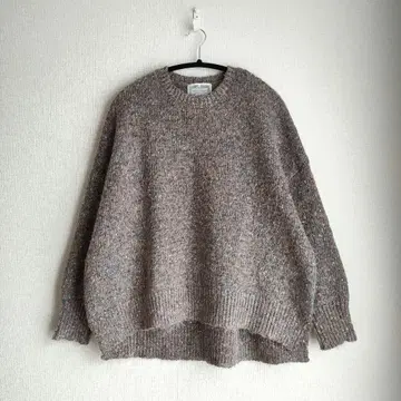 비어즐리 믹스 니트 풀오버