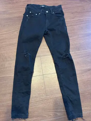 AZUL by MOUSSY 스키니 데님 블랙 XS