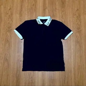 HUF 블랙 피케 셔츠 M