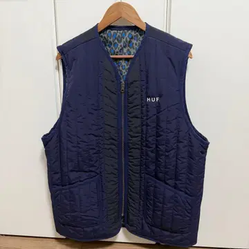 미사용 새상품 HUF 리버서블 베스트 XL 사이즈