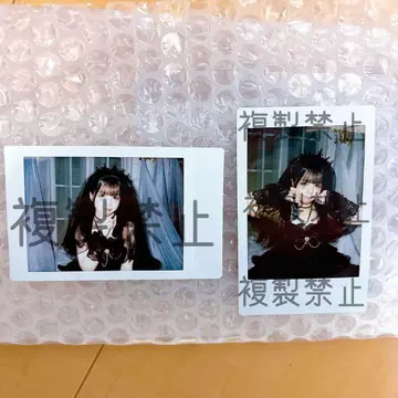 iLiFE! 아이스 2025 생일 기념 블랙 의상 폴라로이드