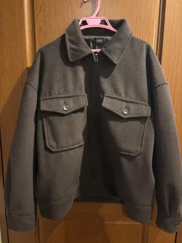 LUCY 브라운 플리스 자켓