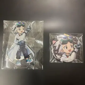 Dr.STONE DVD 4th SEASON 특전 아크릴 스탠드 캔뱃지