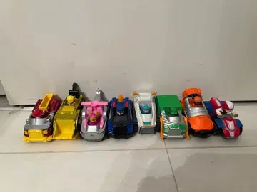 파우 패트롤 미니카 8대 세트 다색