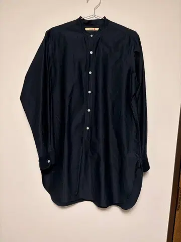 BACCA 코튼 롱 셔츠