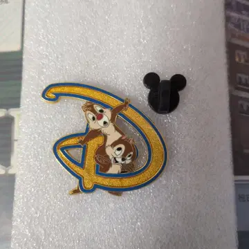 디즈니 월드 퍼레이드 칩 앤 데일 핑 배지