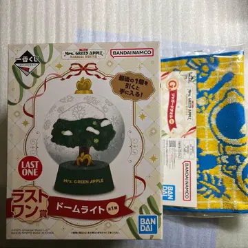 Mrs. GREEN APPLE 제일복권 라스트원상 돔 라이트 타월