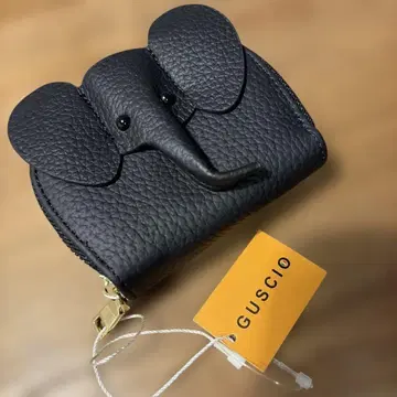GUSCIO 코끼리 디자인 코인 케이스 미니 지갑