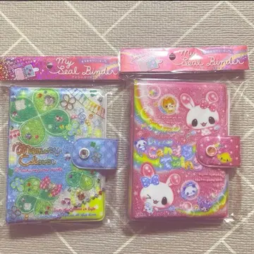 마이 씰 바인더 씰북 2세트 클로버 토끼 쿠리아