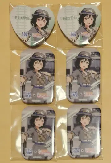 니지가사키 버추얼 오사카역 배지 미후네 시오코