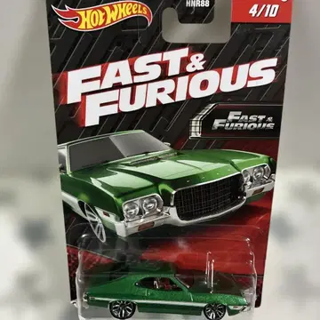 Hot Wheels Fast & Furious 그린 컬러 미니카