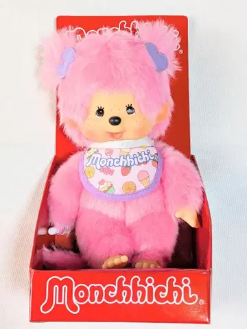 몽치치 핑크 봉제 인형 약 20cm