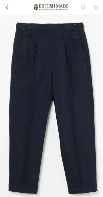 브리티시 메이드 오피서 팬츠 포츠머스 M 사이즈 네이비