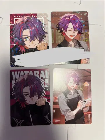 VOLTACTION 카레 카드 와타라이 히바리 4종 세트