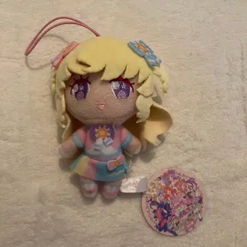 택 포함 아이돌타임 프리파라 유메카와 유이 봉제 인형