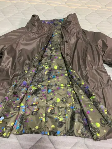 센소유니코 큐브큐브 충전솜 나일론 자켓 리버서블