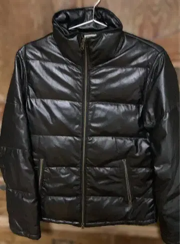 JOURNAL STANDARD 레더 다운 자켓 블랙 라무 가죽 S 상당